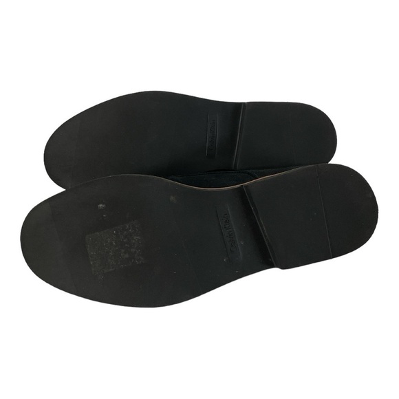 Calvin Klein Men\'s Faustino
Calf Suede Oxfords Black Size 8